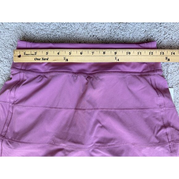 Lululemon Skirt New Size 2 Long Pace Rival Mid-Rise Athletic Skort Velvet Dust - Picture 5 of 15